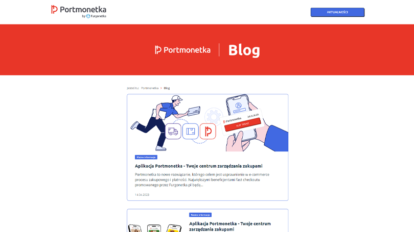 Portmonetka by Furgonetka desktop - slajd 1